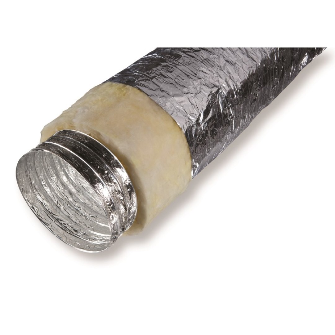 Tub gofrat izolat flexibil ⌀254 (10m/cut, Pret pentru 1m)